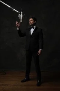 Ryan Gallagher performing